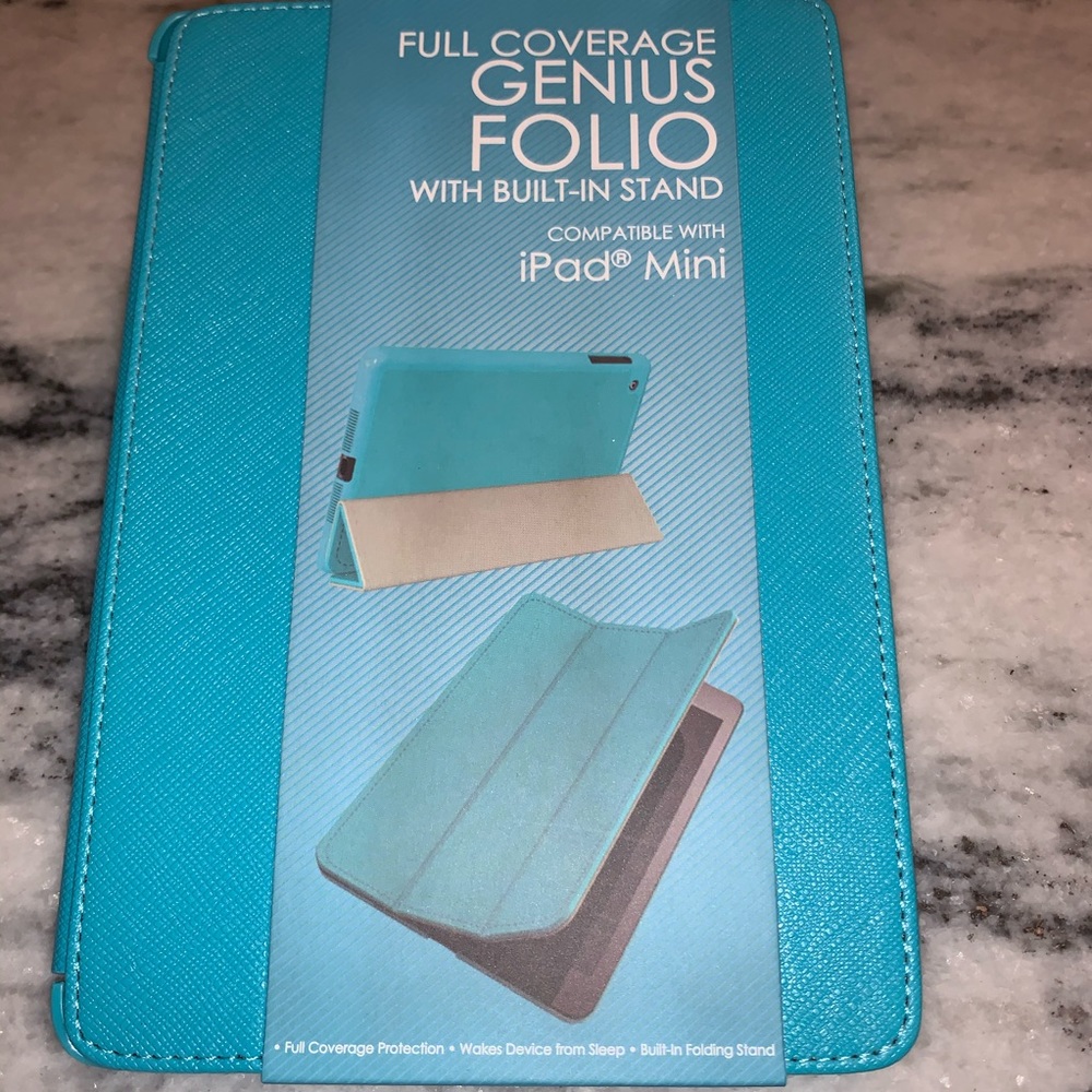 New Hype iPad mini cover case aqua